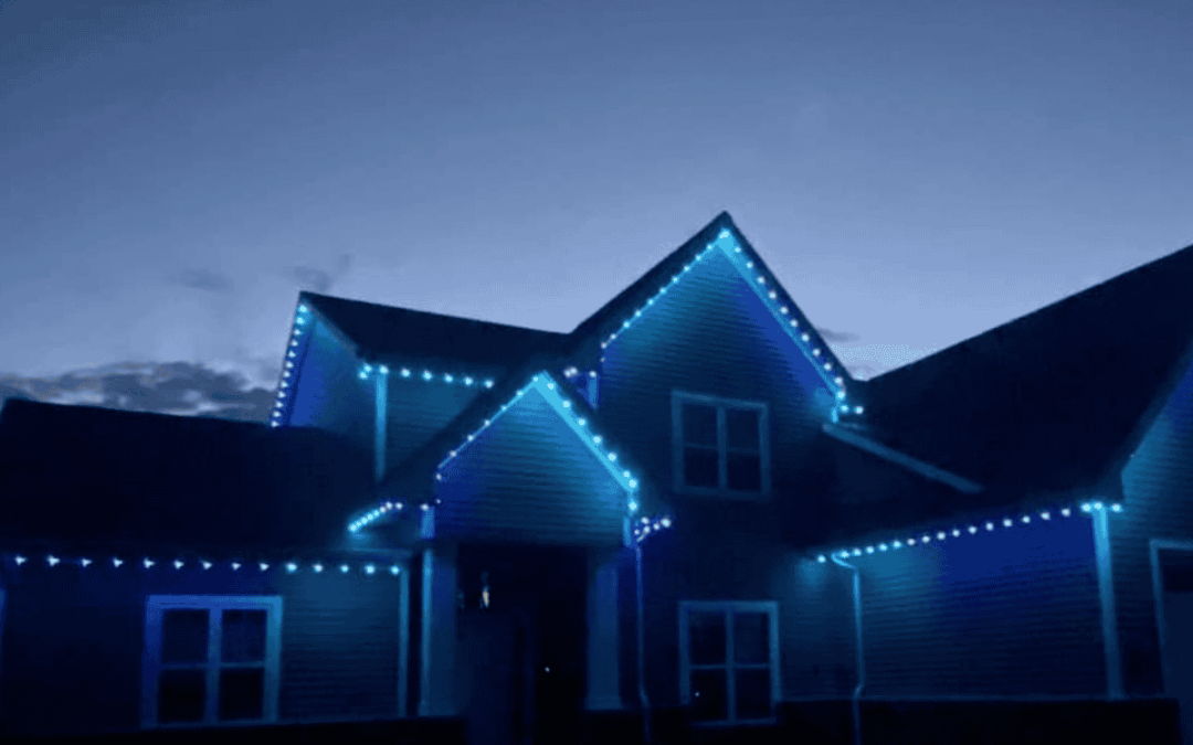 Blue Christmas Lights: A Stylish and Unique Choice for Your Holiday Decor